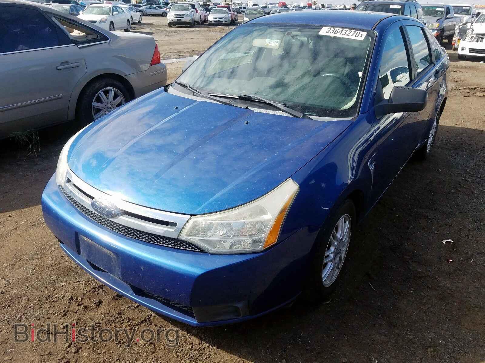 2008 FORD FOCUS - VIN: 1FAHP35N28W166300 - Фото 2