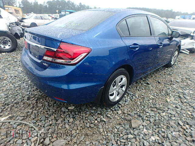 2014 HONDA CIVIC - VIN: 19XFB2F50EE081096 - Фото 4