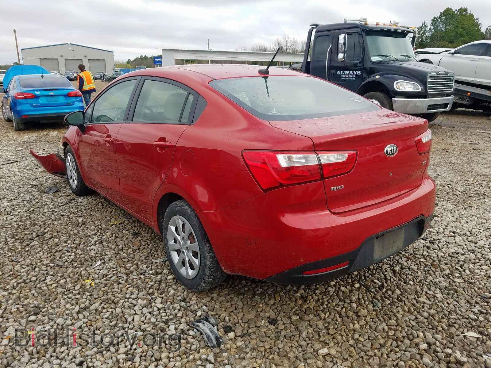 2013 KIA RIO - VIN: KNADM4A35D6288460 - Фото 3