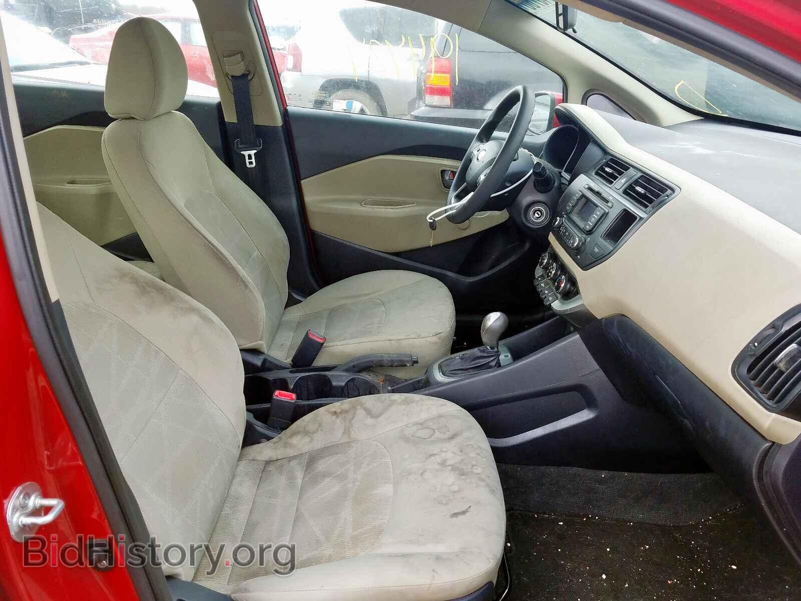2013 KIA RIO - VIN: KNADM4A35D6288460 - Фото 5