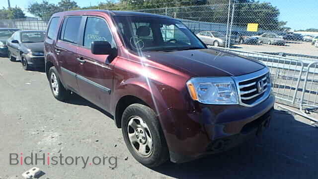 Фотография 5FNYF4H22DB053370 - HONDA PILOT 2013