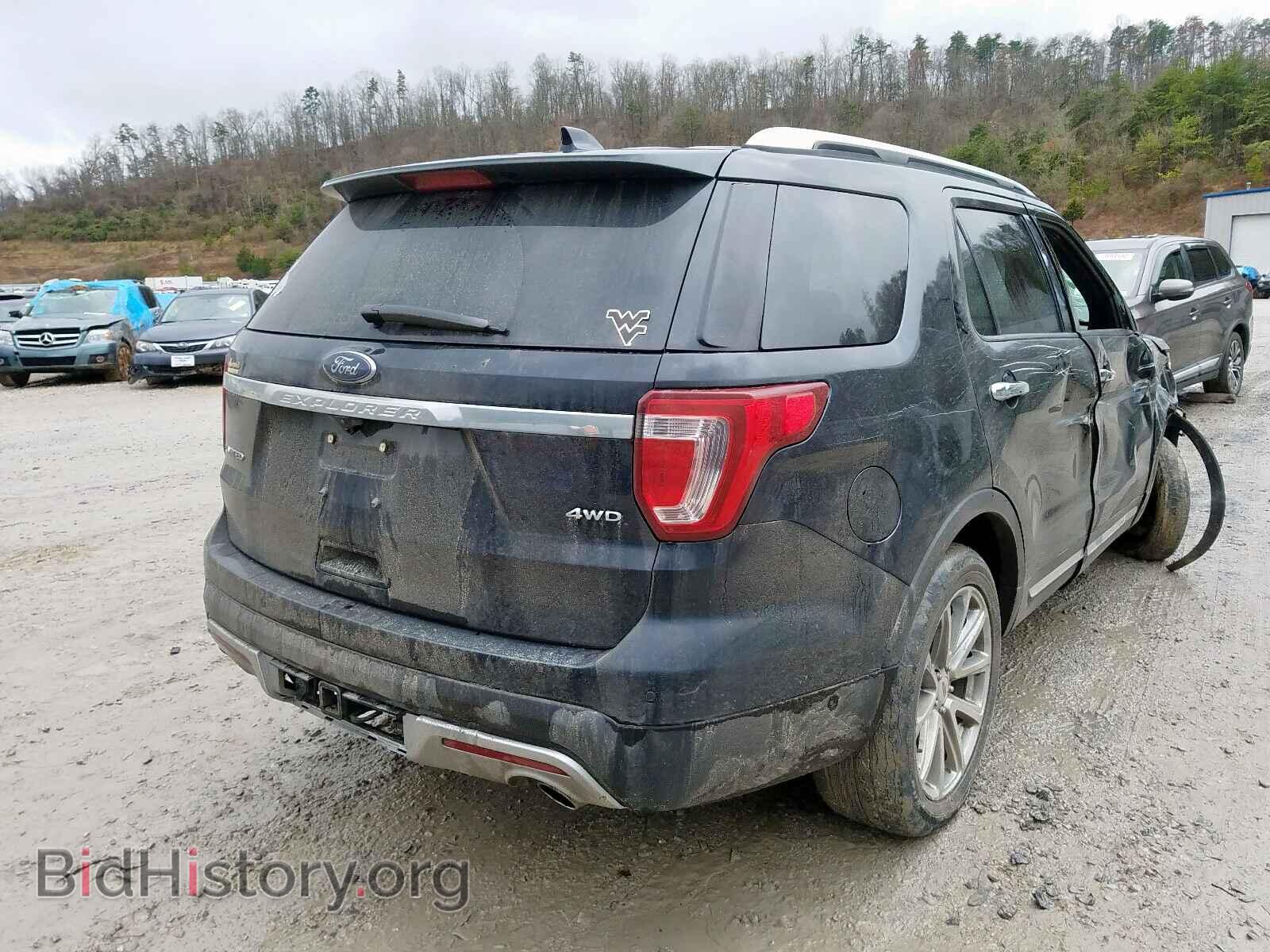 2017 FORD EXPLORER - VIN: 1FM5K8F82HGD83434 - Фото 4
