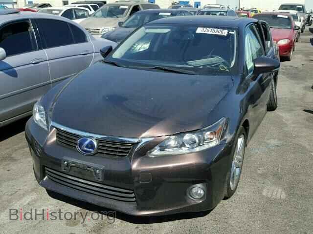 2011 LEXUS CT 200 - VIN: JTHKD5BH2B2009320 - Фото 2