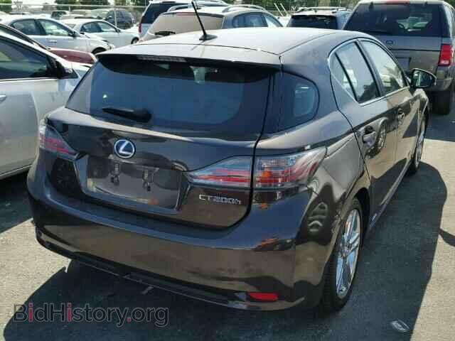 2011 LEXUS CT 200 - VIN: JTHKD5BH2B2009320 - Фото 4