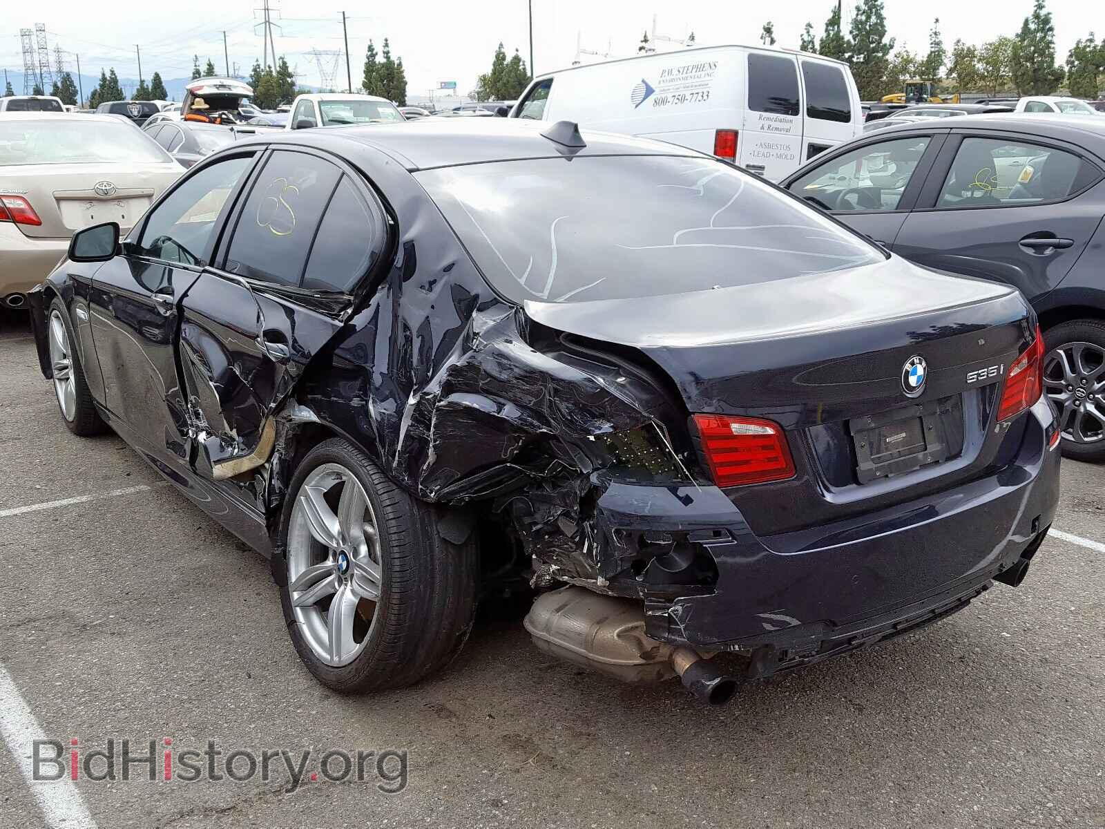 2013 BMW 5 SERIES - VIN: WBAFR7C57DC829438 - Фото 3