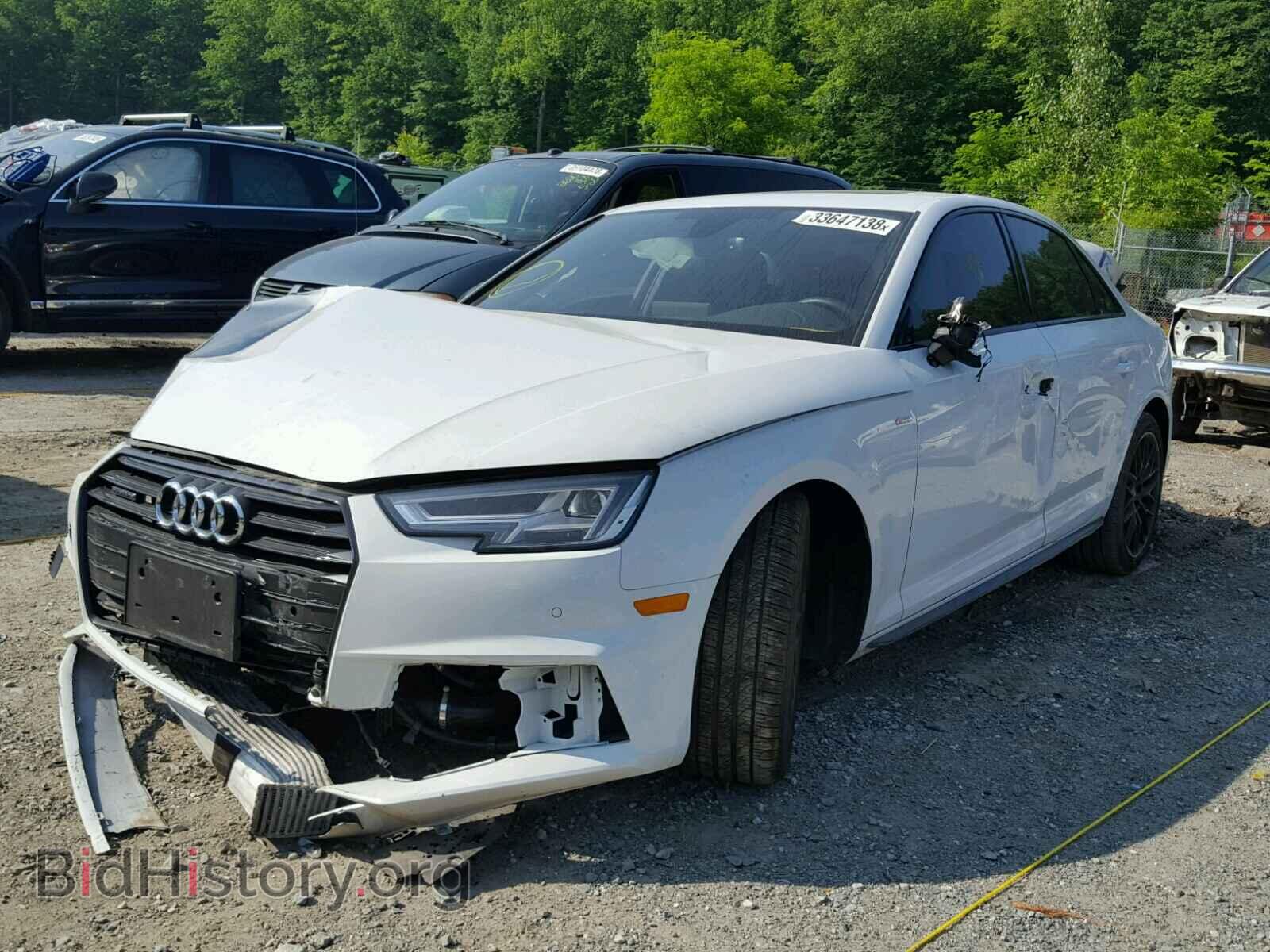 2018 AUDI A4 - VIN: WAUENAF49JA035359 - Фото 2