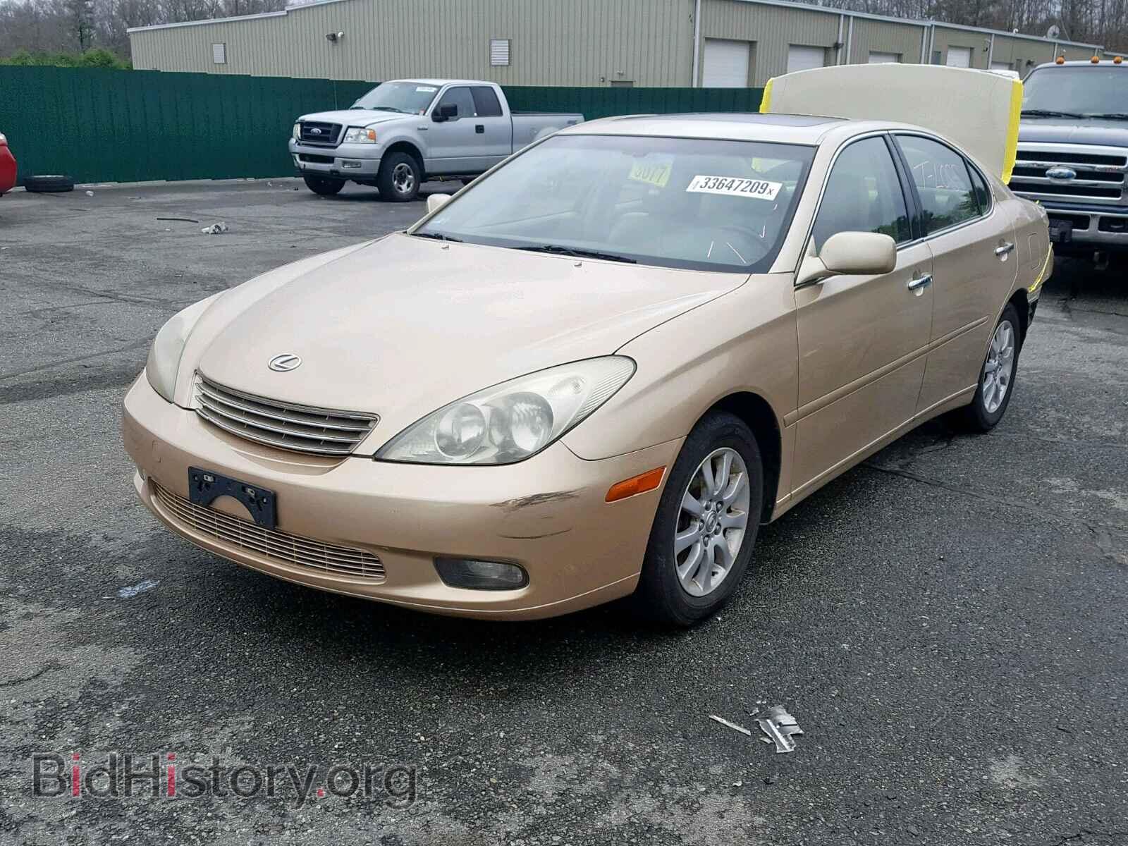 2003 LEXUS ES300 - VIN: JTHBF30G330107889 - Фото 2