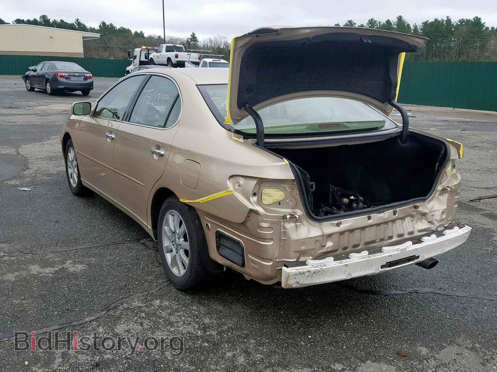 2003 LEXUS ES300 - VIN: JTHBF30G330107889 - Фото 3