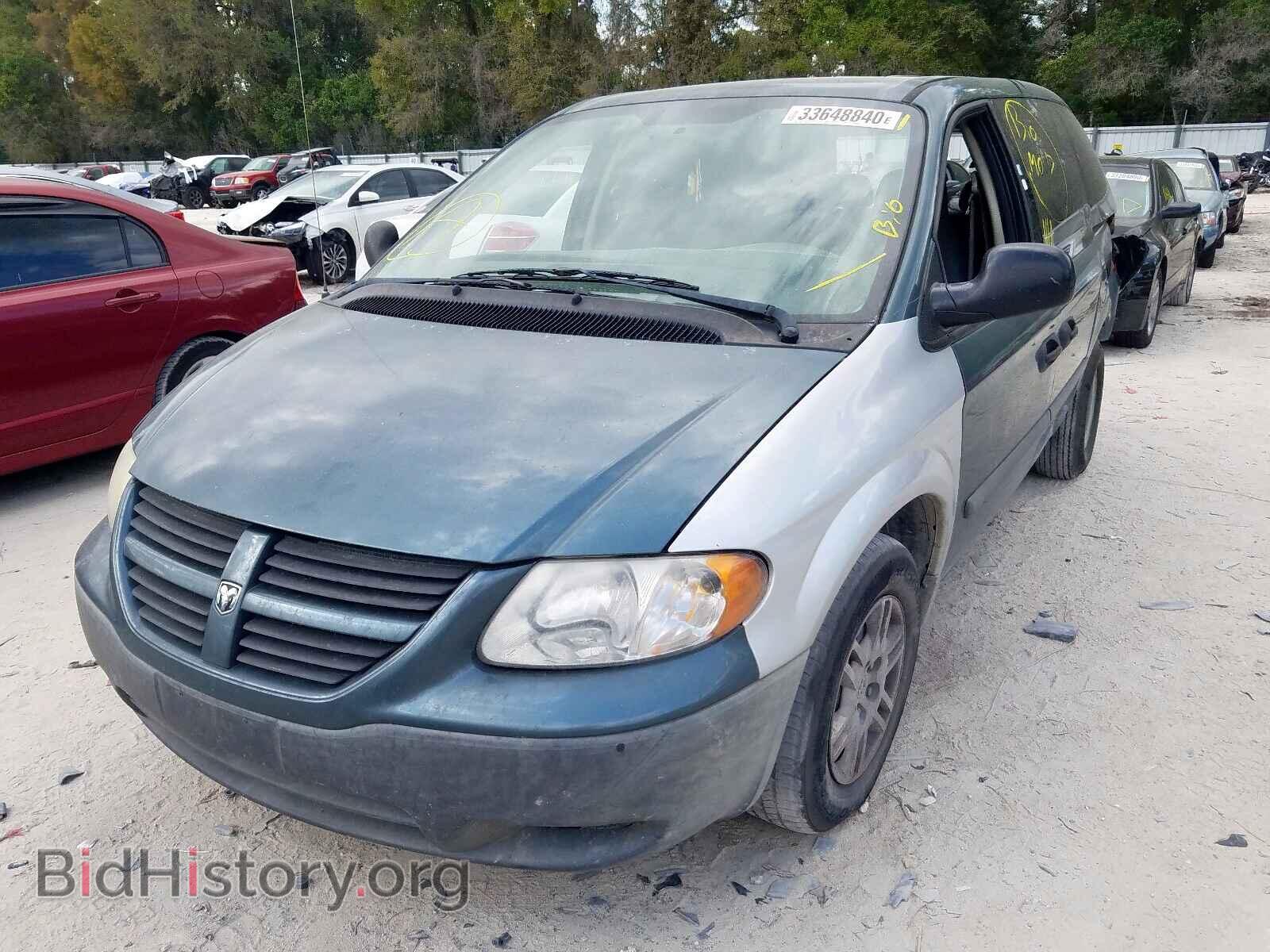 2007 DODGE CARAVAN - VIN: 1D4GP25B77B204134 - Фото 2