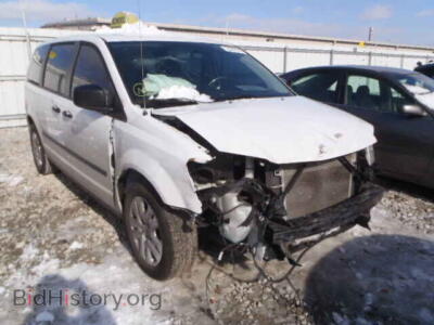 2014 Dodge CARAVAN Grand Cara, white — VIN 2C4RDGBG3ER316293, Copart
