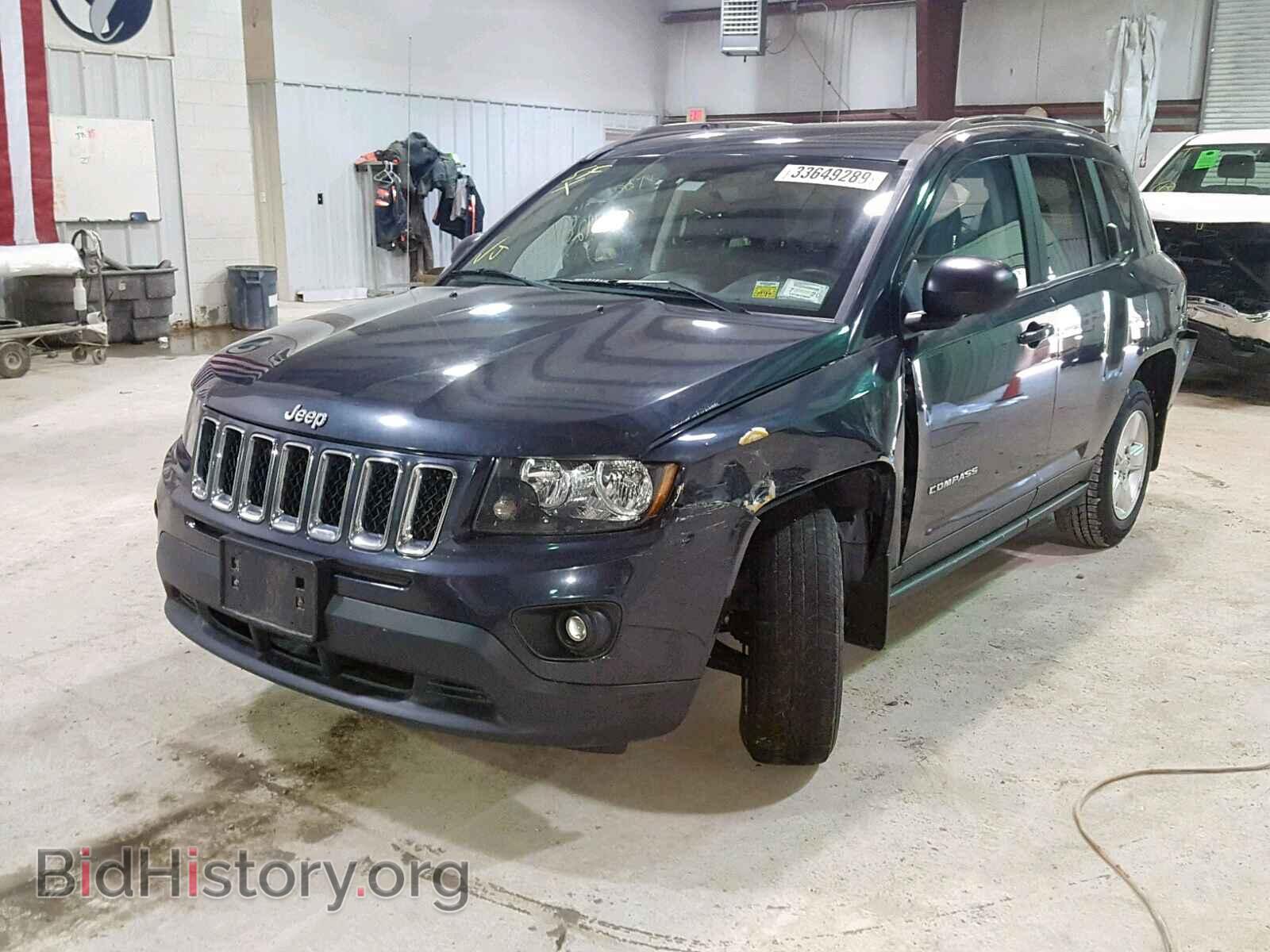 2014 JEEP COMPASS SP - VIN: 1C4NJCBA0ED666401 - Фото 2