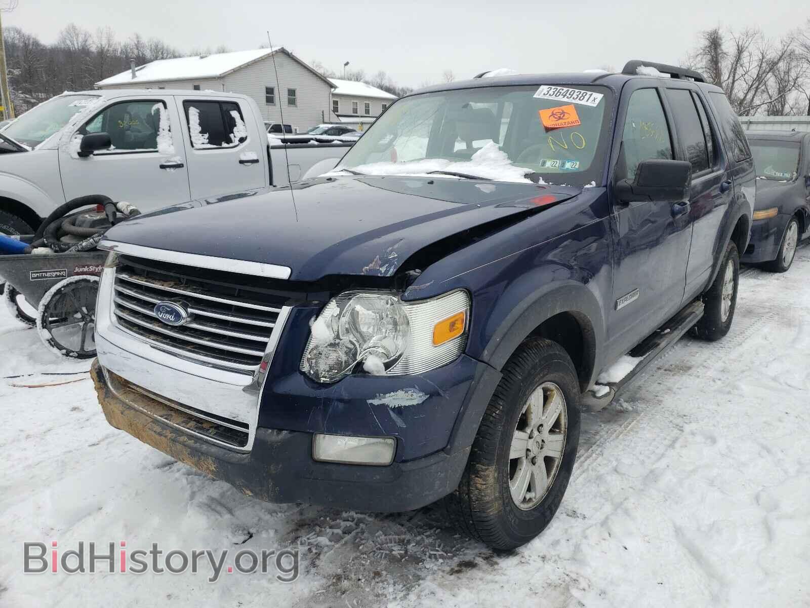 2007 FORD EXPLORER - VIN: 1FMEU73E57UA74006 - Фото 2