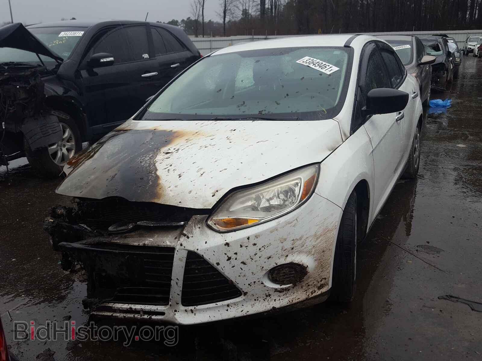 2014 FORD FOCUS - VIN: 1FADP3E28EL225500 - Фото 2