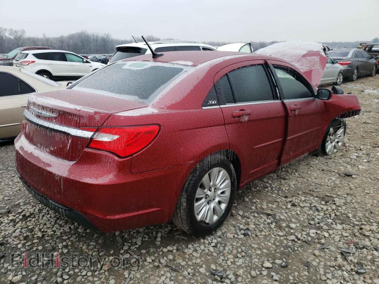 2012 CHRYSLER 200 - VIN: 1C3CCBAB3CN191148 - Фото 4