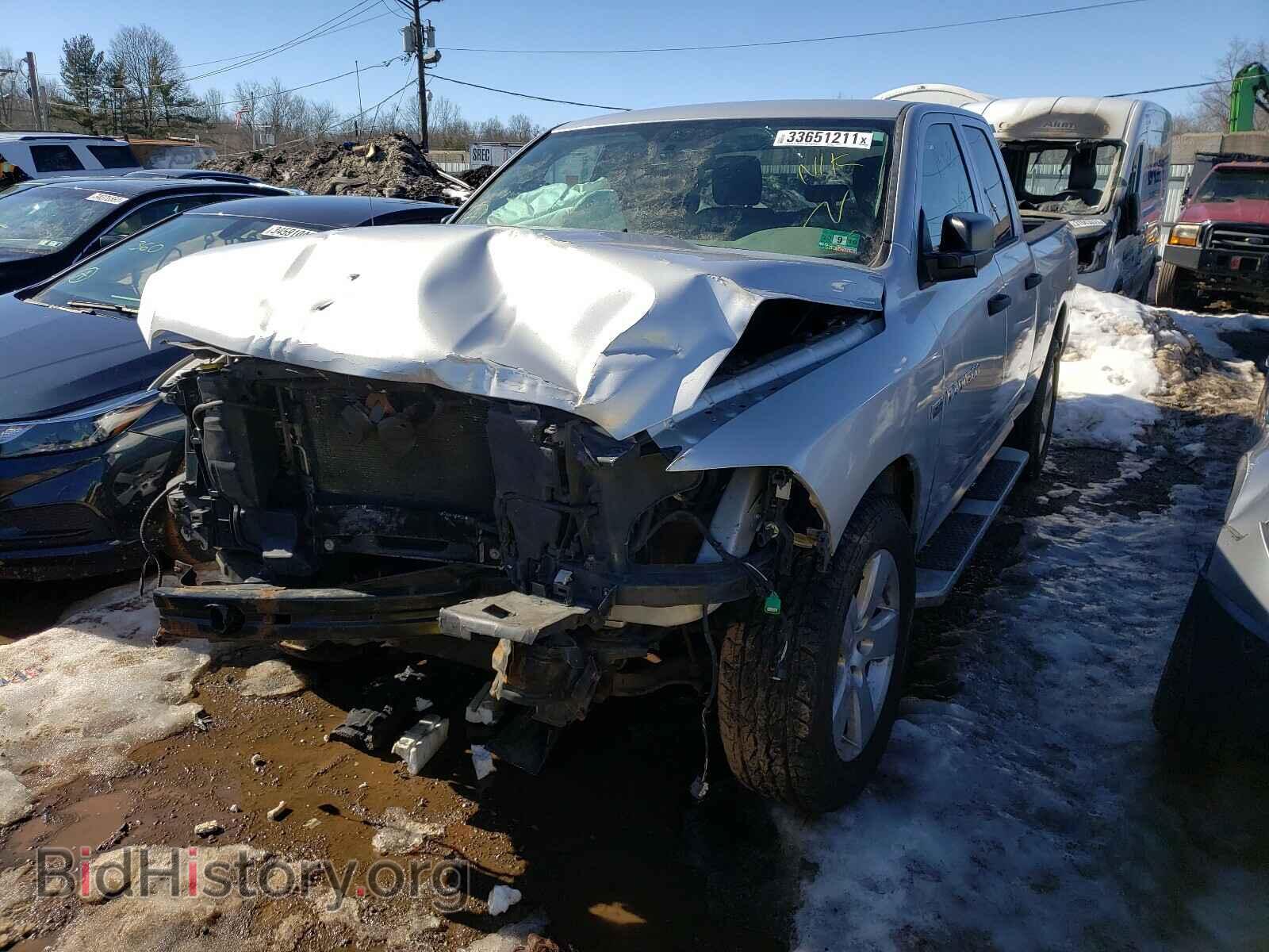 2012 DODGE RAM 1500 - VIN: 1C6RD7FT8CS326487 - Фото 2