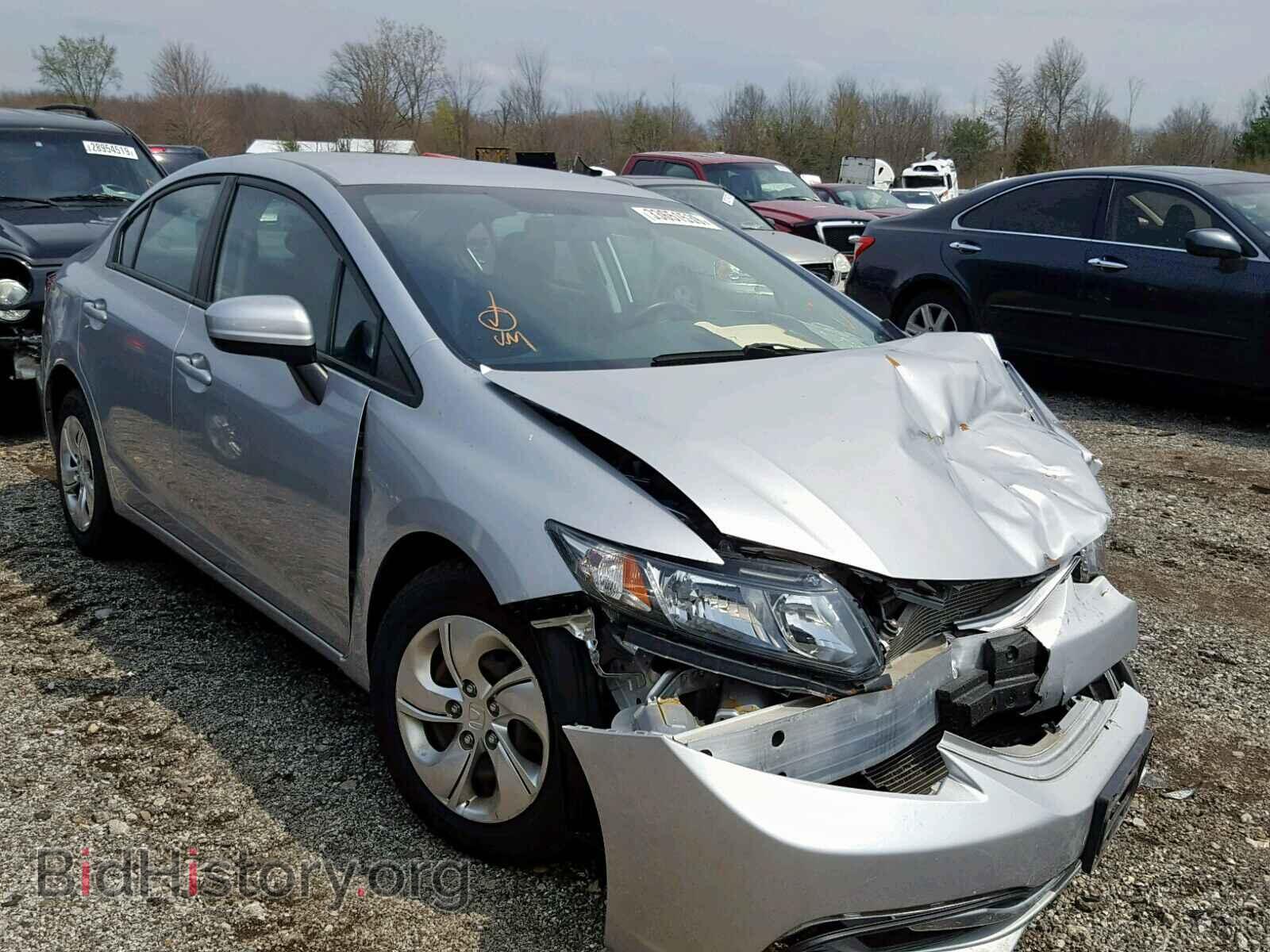Фотография 19XFB2F58EE266786 - HONDA CIVIC LX 2014