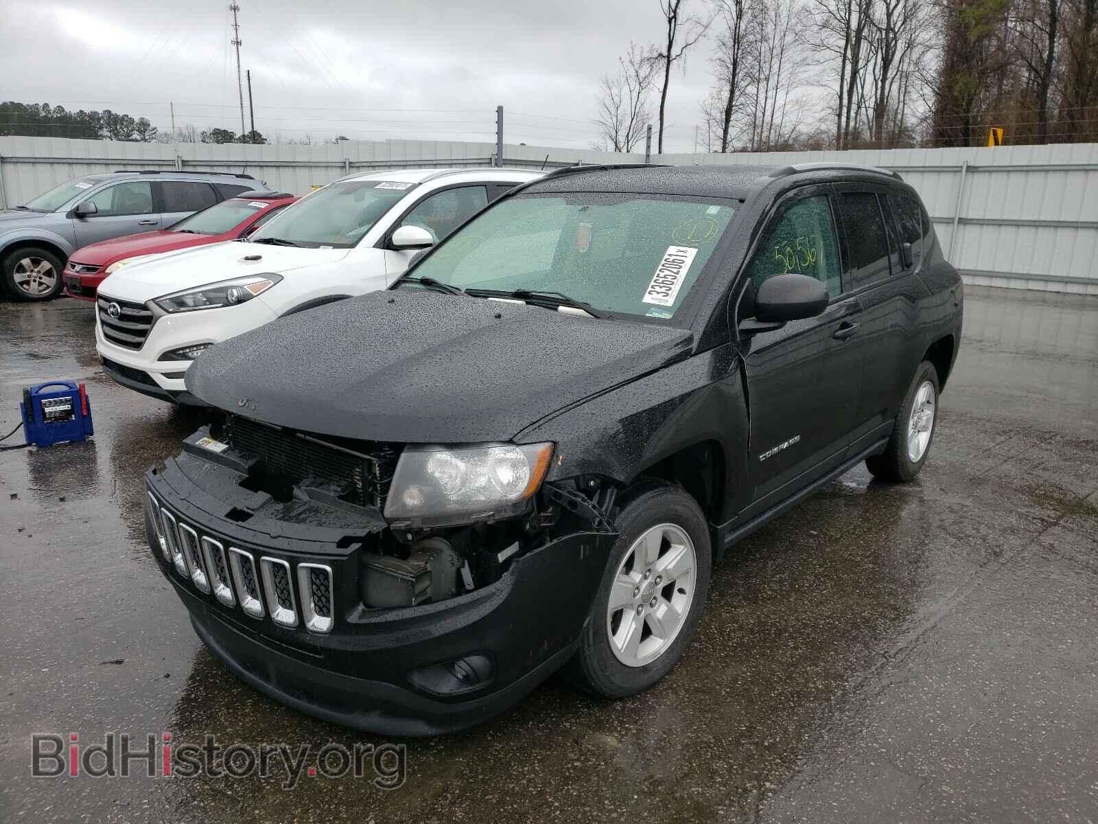 2017 JEEP COMPASS - VIN: 1C4NJCBB4HD186312 - Фото 2