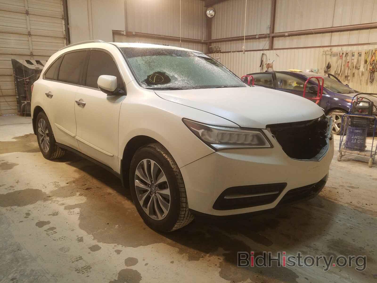 Photo 5FRYD3H44EB005550 - ACURA MDX 2014