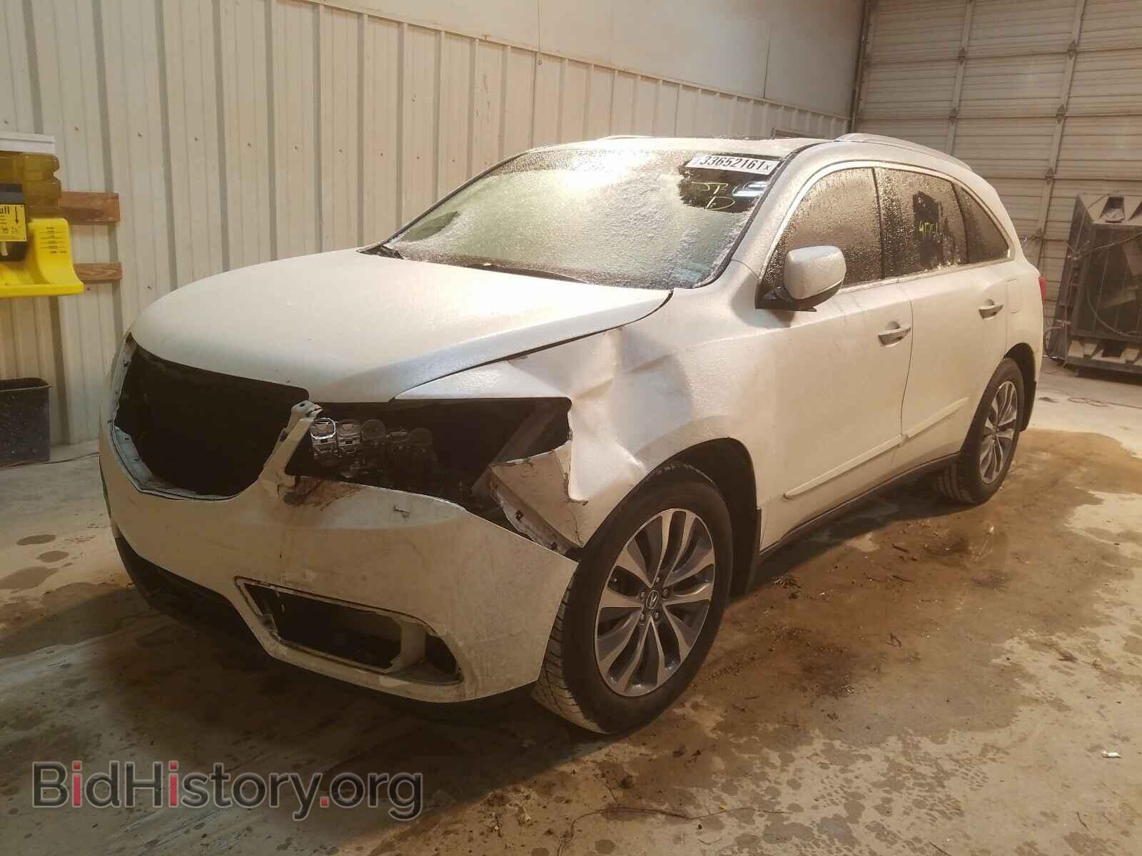 2014 ACURA MDX - VIN: 5FRYD3H44EB005550 - Фото 2