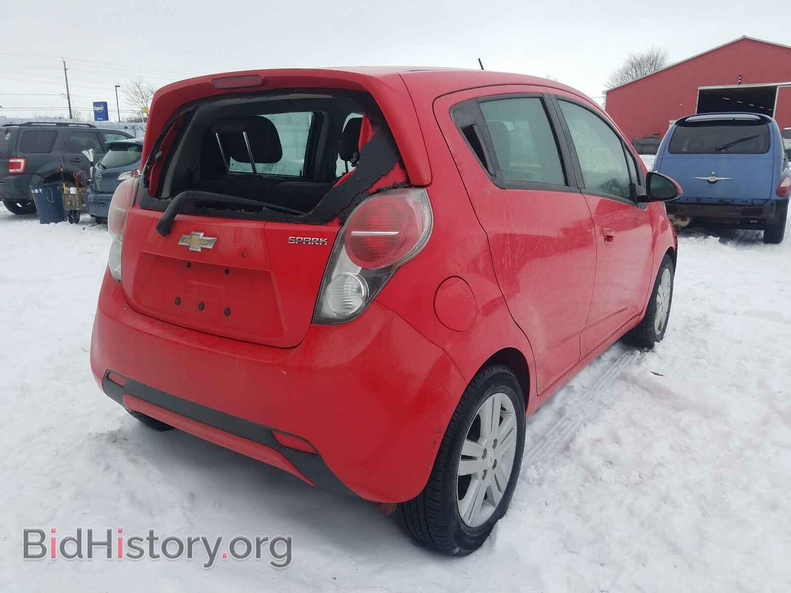 2013 CHEVROLET SPARK - VIN: KL8CD6S92DC558087 - Фото 4