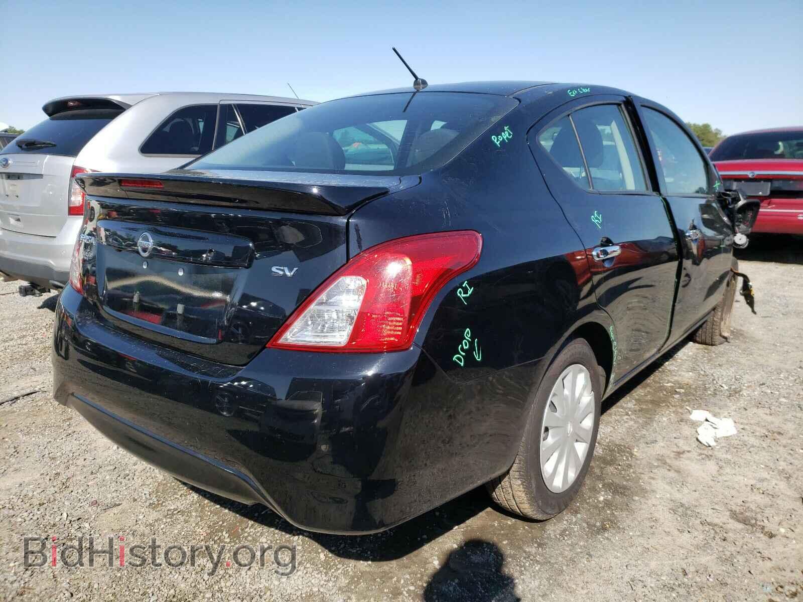 2019 NISSAN VERSA - VIN: 3N1CN7AP7KL846492 - Фото 4