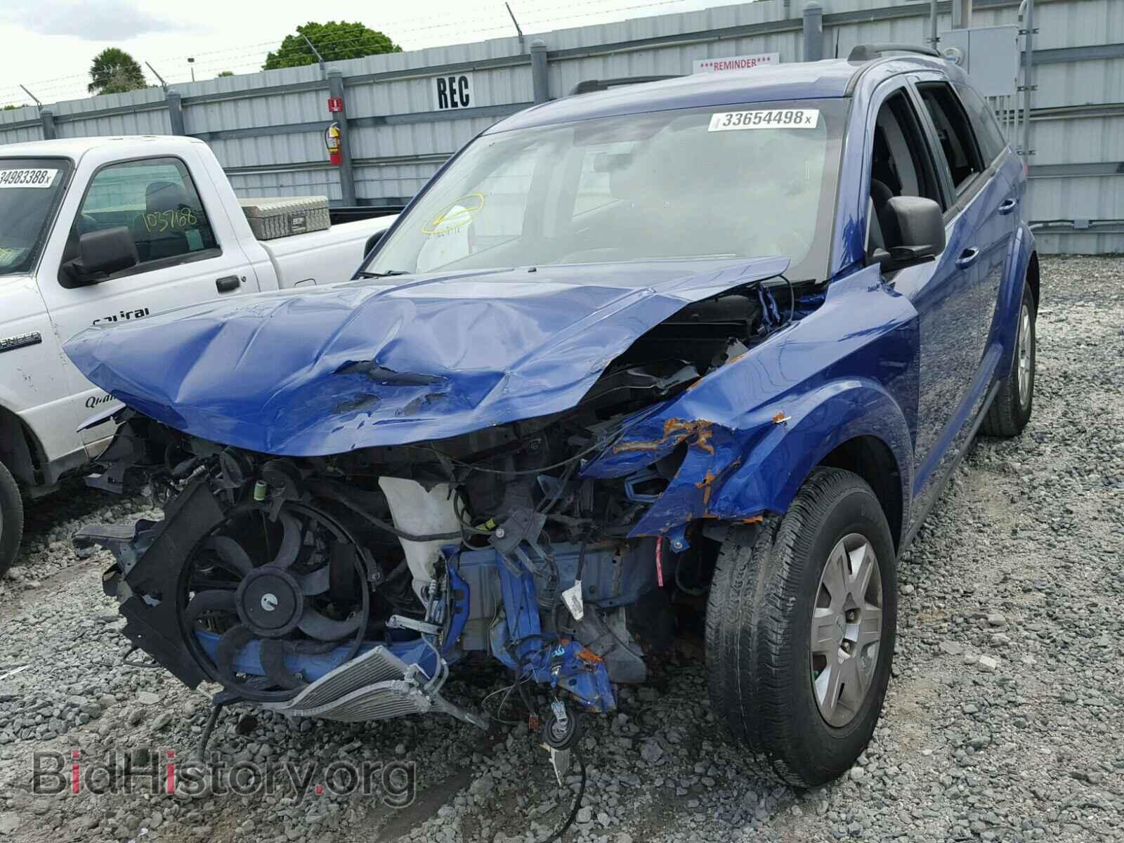 2012 DODGE JOURNEY - VIN: 3C4PDCAB1CT261648 - Фото 2