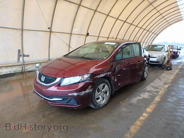 2013 HONDA CIVIC - VIN: 2HGFB2F56DH551877 - Фото 2