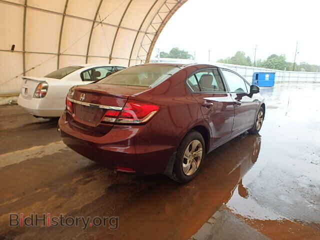 2013 HONDA CIVIC - VIN: 2HGFB2F56DH551877 - Фото 4