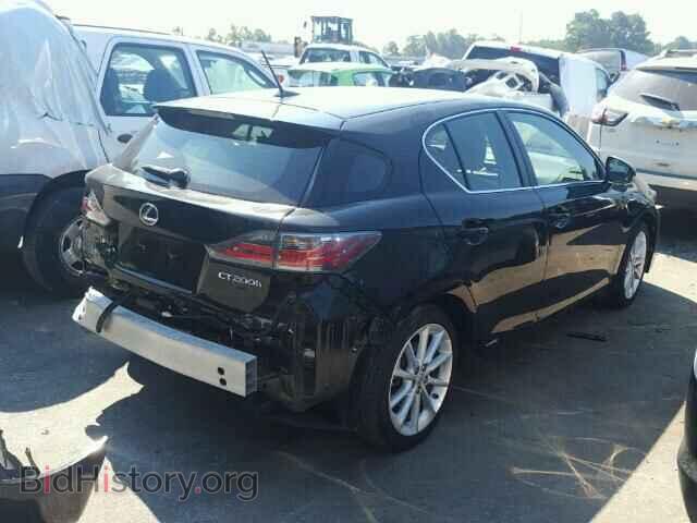 2012 LEXUS CT 200 - VIN: JTHKD5BH3C2082262 - Фото 4
