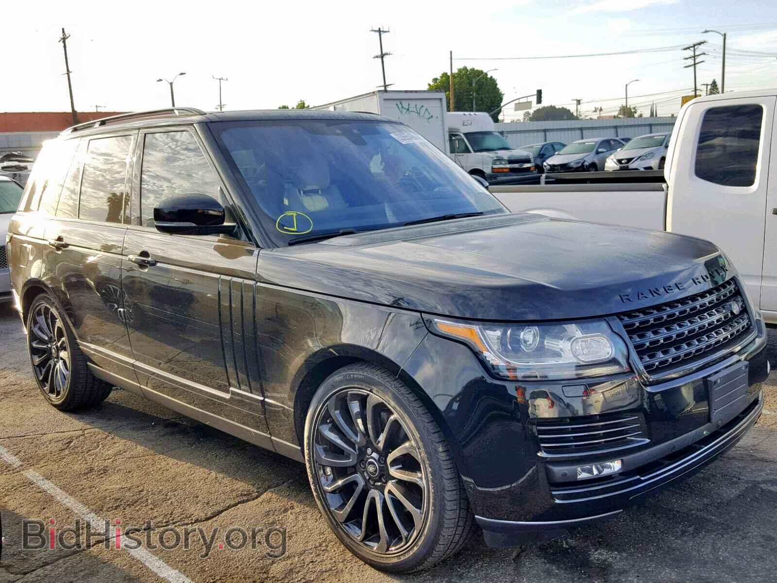 Photo SALGS2FEXHA345025 - LAND ROVER RANGE ROVE 2017