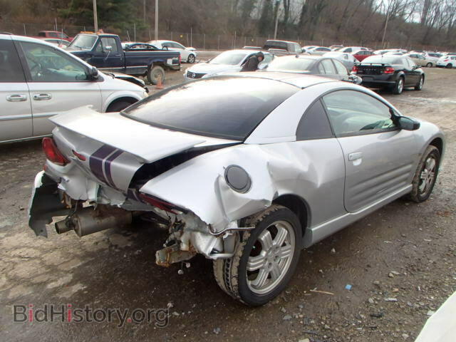 2001 MITSUBISHI ECLIPSE - VIN: 4A3AC84H61E216334 - Фото 4