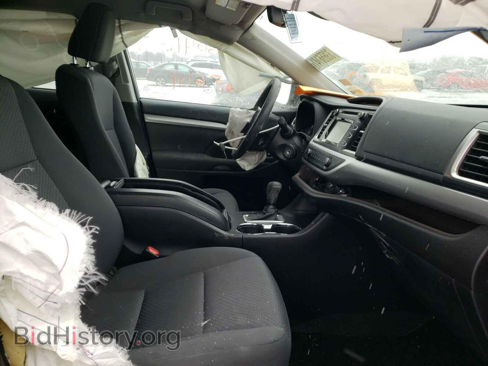 2017 TOYOTA HIGHLANDER - VIN: 5TDZZRFH4HS203982 - Фото 5