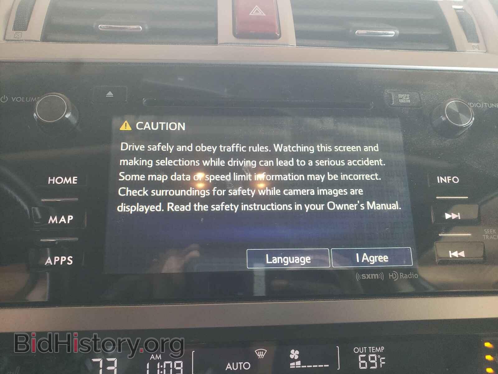 2016 SUBARU OUTBACK - VIN: 4S4BSBEC9G3204236 - Фото 9