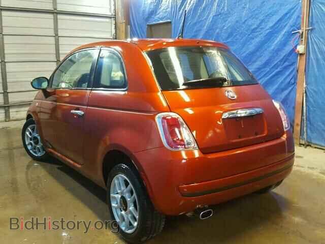 2012 FIAT 500 - VIN: 3C3CFFAR7CT352788 - Фото 3