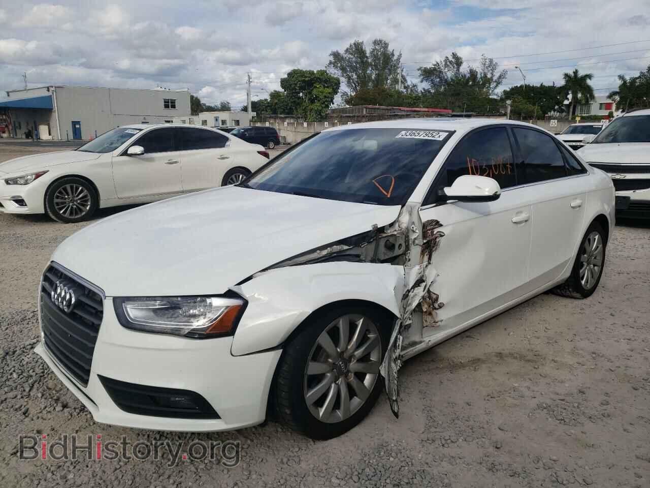 2013 AUDI A4 - VIN: WAUAFAFL7DN042004 - Фото 2