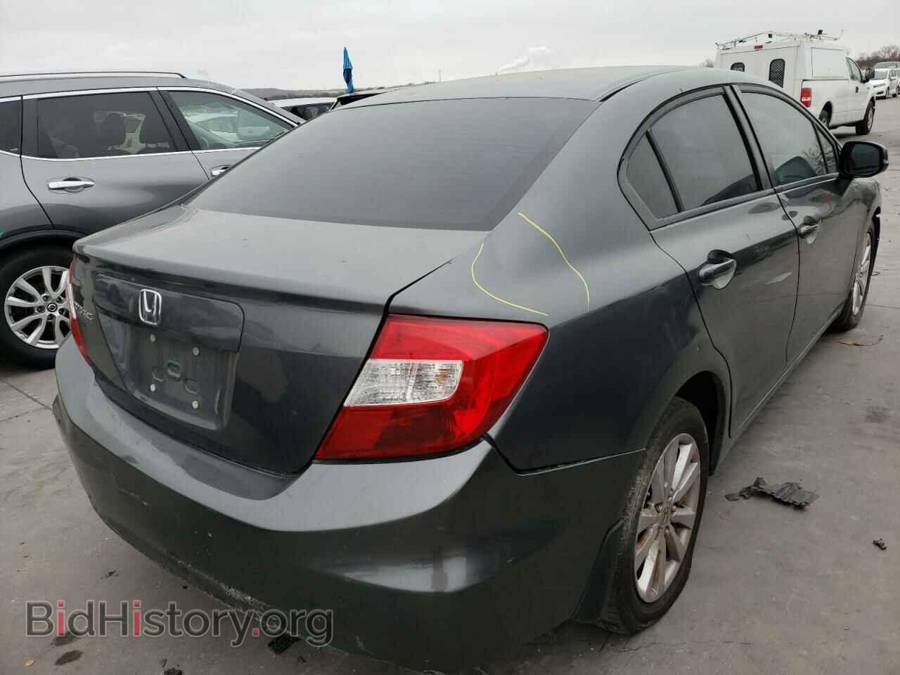 2012 HONDA CIVIC - VIN: 19XFB2F85CE005266 - Фото 4