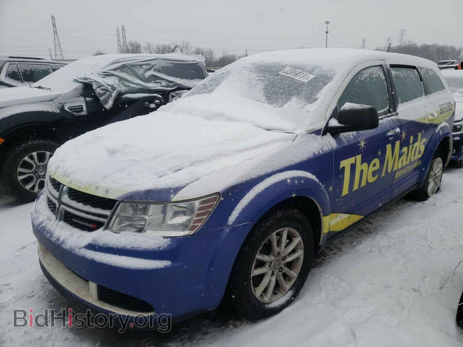 2014 DODGE JOURNEY - VIN: 3C4PDCAB7ET220069 - Фото 2