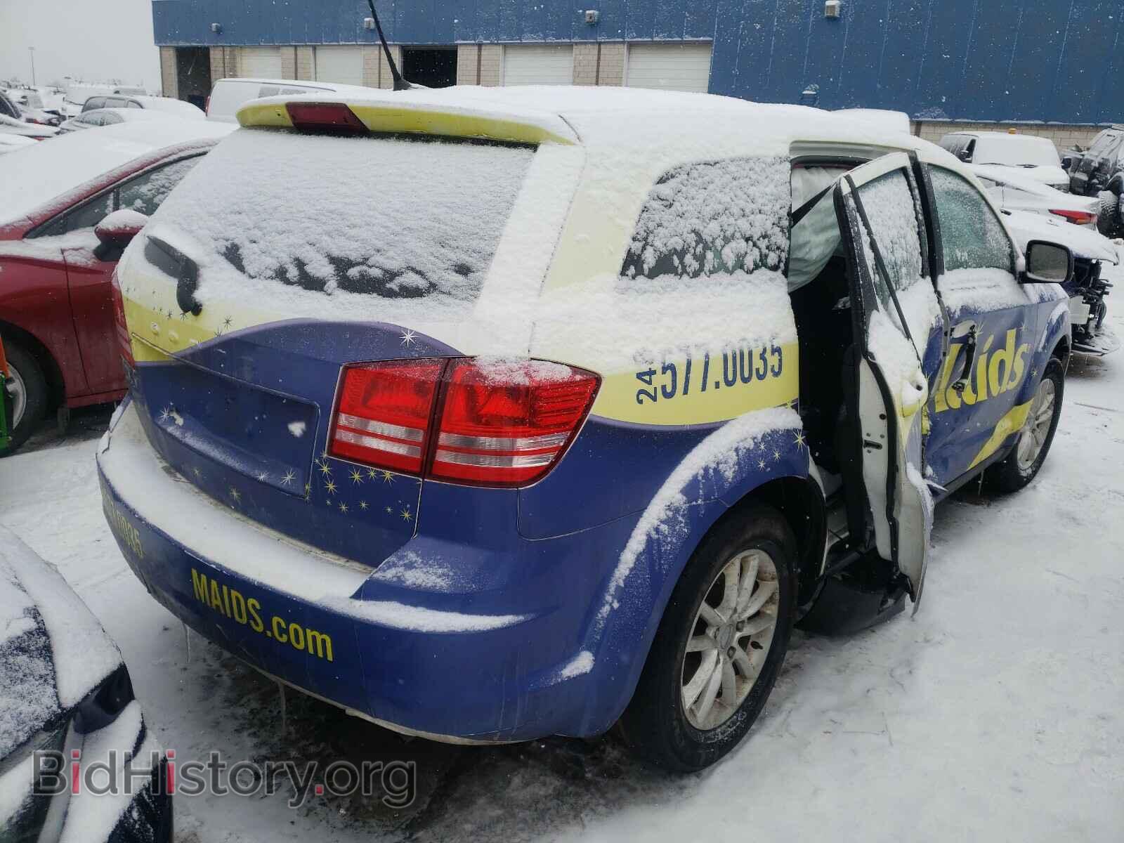 2014 DODGE JOURNEY - VIN: 3C4PDCAB7ET220069 - Фото 4