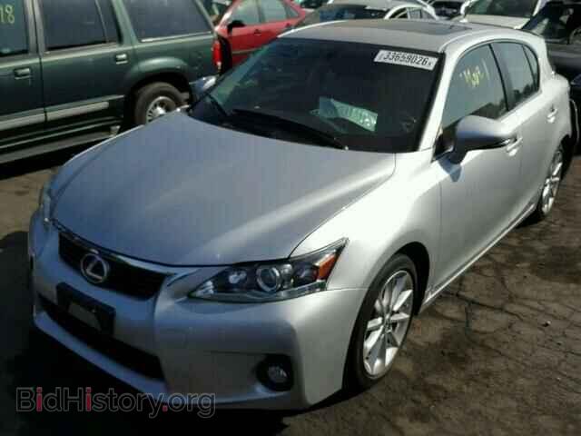 2012 LEXUS CT 200 - VIN: JTHKD5BH1C2069316 - Фото 2
