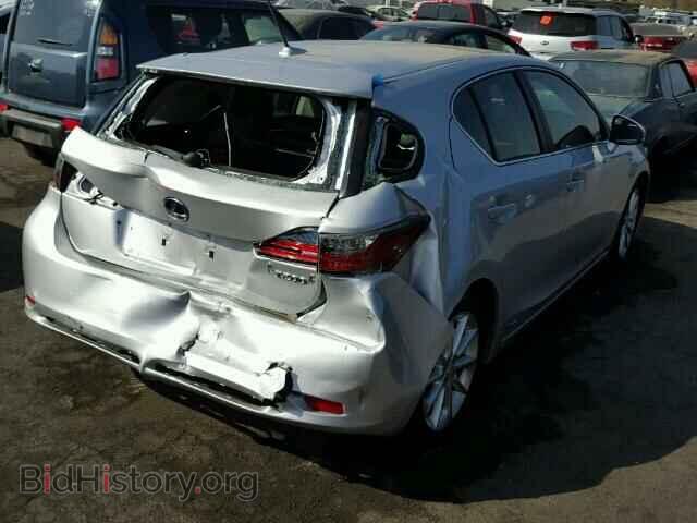 2012 LEXUS CT 200 - VIN: JTHKD5BH1C2069316 - Фото 4