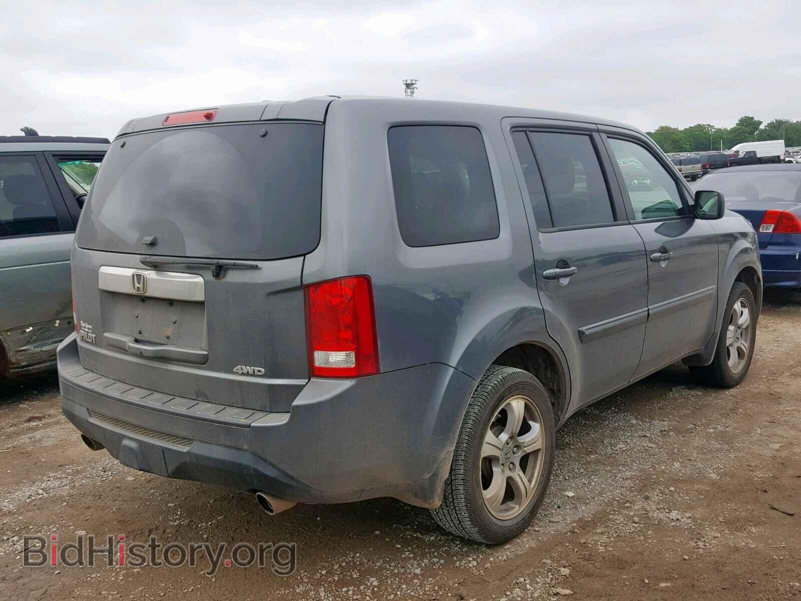2012 HONDA PILOT EXL - VIN: 5FNYF4H69CB009433 - Photo 4