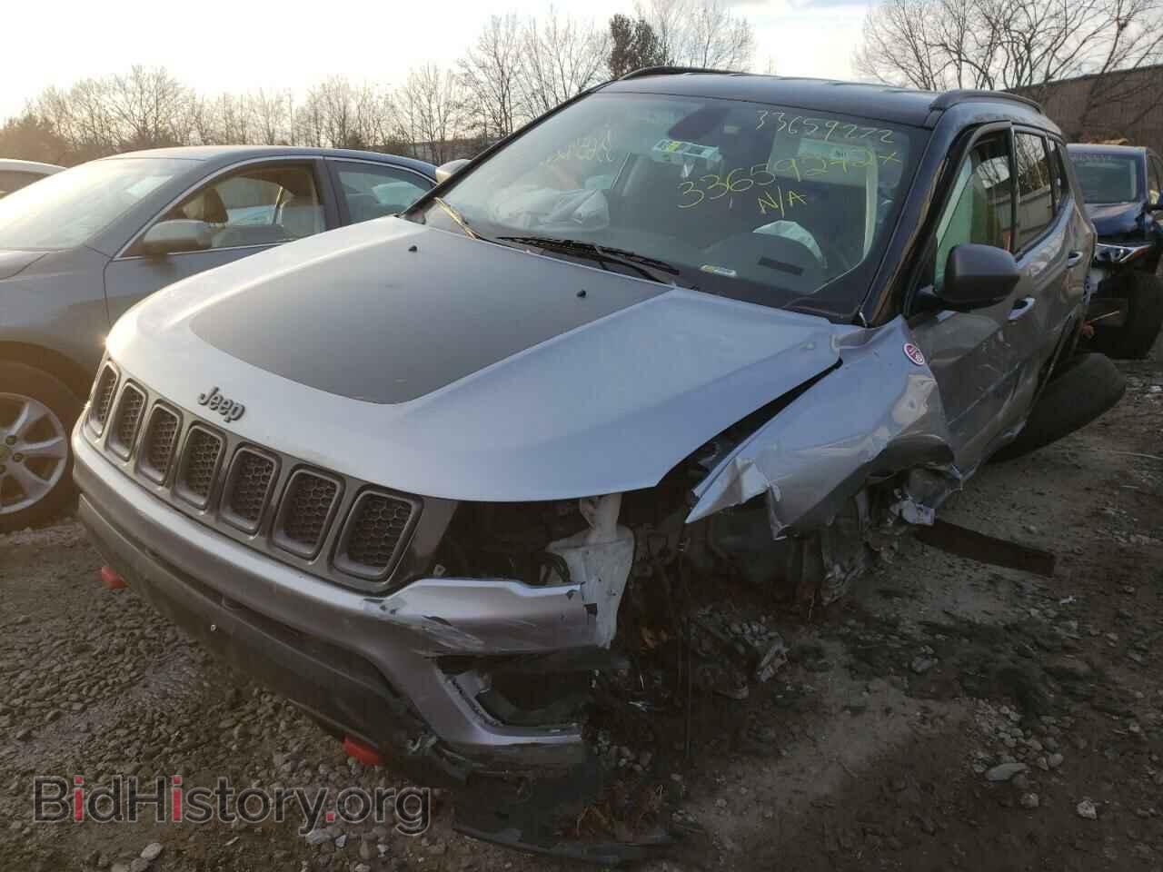 2019 JEEP COMPASS - VIN: 3C4NJDDB2KT733212 - Фото 2
