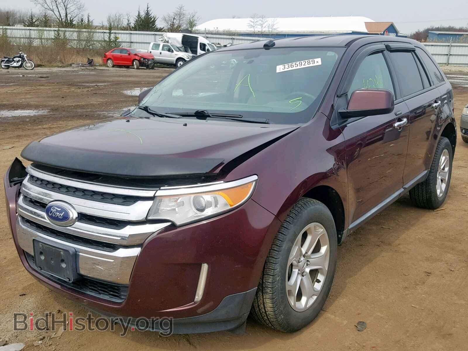 2011 FORD EDGE SEL - VIN: 2FMDK3JCXBBA72293 - Фото 2