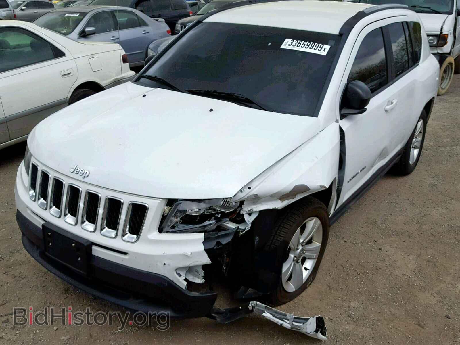 2015 JEEP COMPASS SP - VIN: 1C4NJDBB1FD162956 - Фото 2