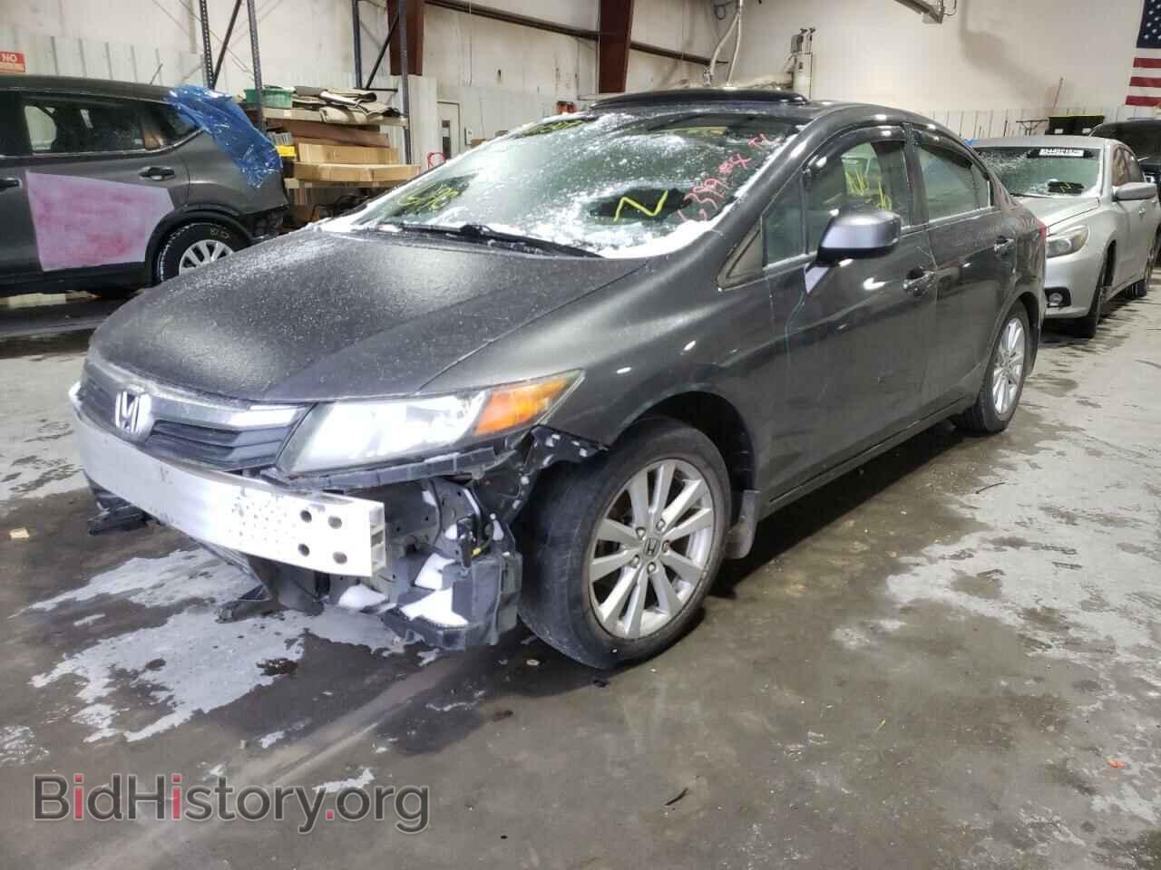 2012 HONDA CIVIC - VIN: 2HGFB2F86CH588307 - Фото 2
