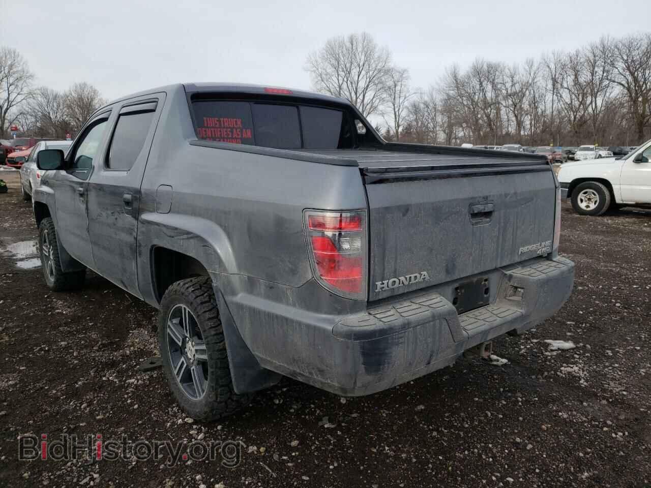 2012 HONDA RIDGELINE - VIN: 5FPYK1F27CB457462 - Фото 3