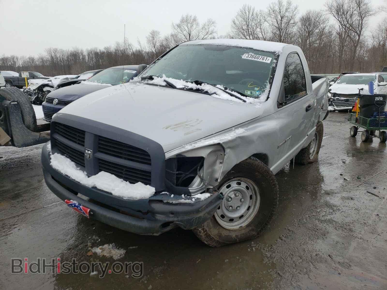 2007 DODGE RAM 1500 - VIN: 1D7HA16K87J517121 - Фото 2