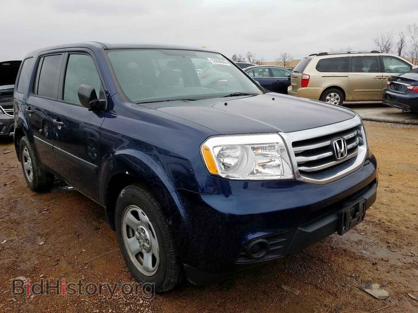 Фотография 5FNYF4H25DB055775 - HONDA PILOT 2013