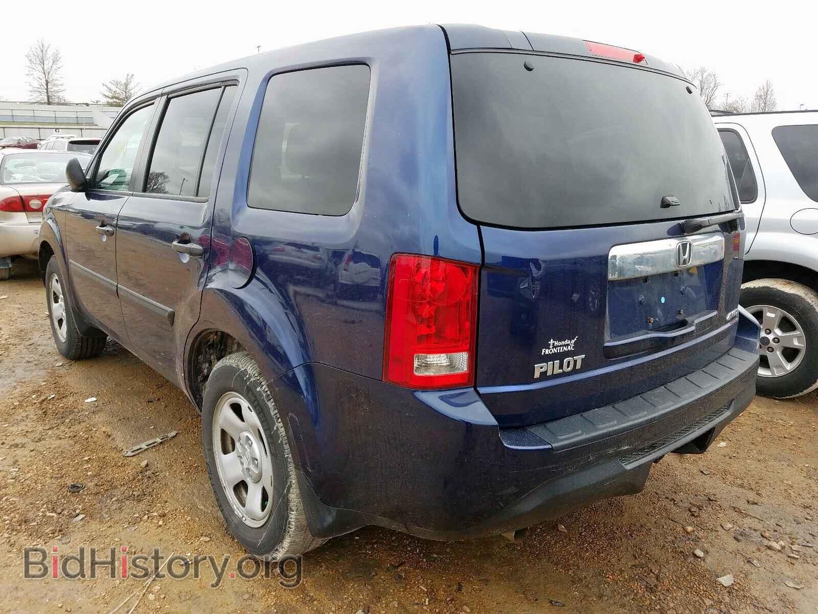 2013 HONDA PILOT - VIN: 5FNYF4H25DB055775 - Фото 3