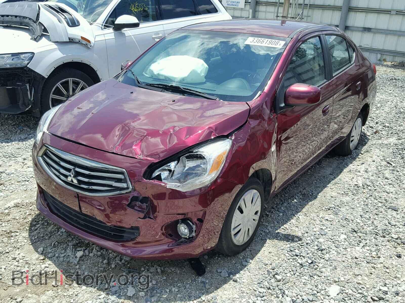 2017 MITSUBISHI MIRAGE - VIN: ML32F3FJ6HHF11093 - Фото 2